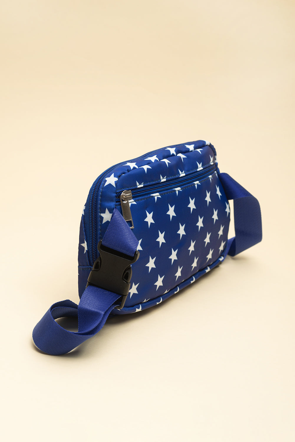 Bluing Independent Day Flag Star Printed Crossbody Bag