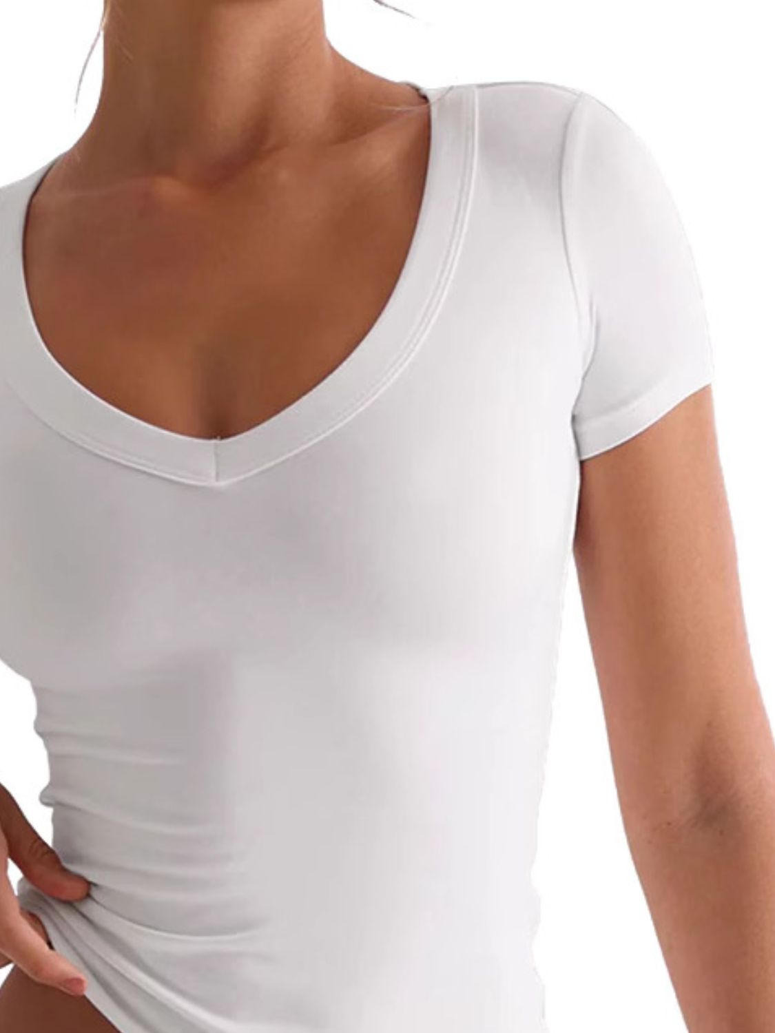 Lovelet Scoop Neck Short Sleeve T-Shirt