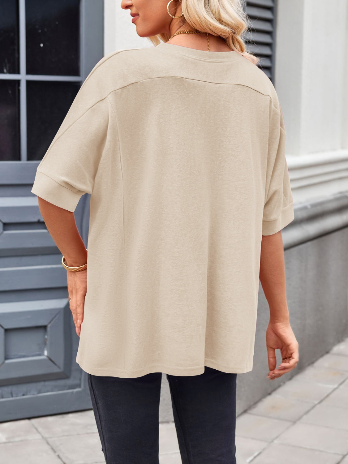 Lovelet Round Neck Half Sleeve T-Shirt